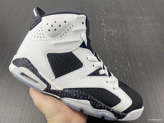 Retro Jordan 6 384664-101 Oreo 0807
